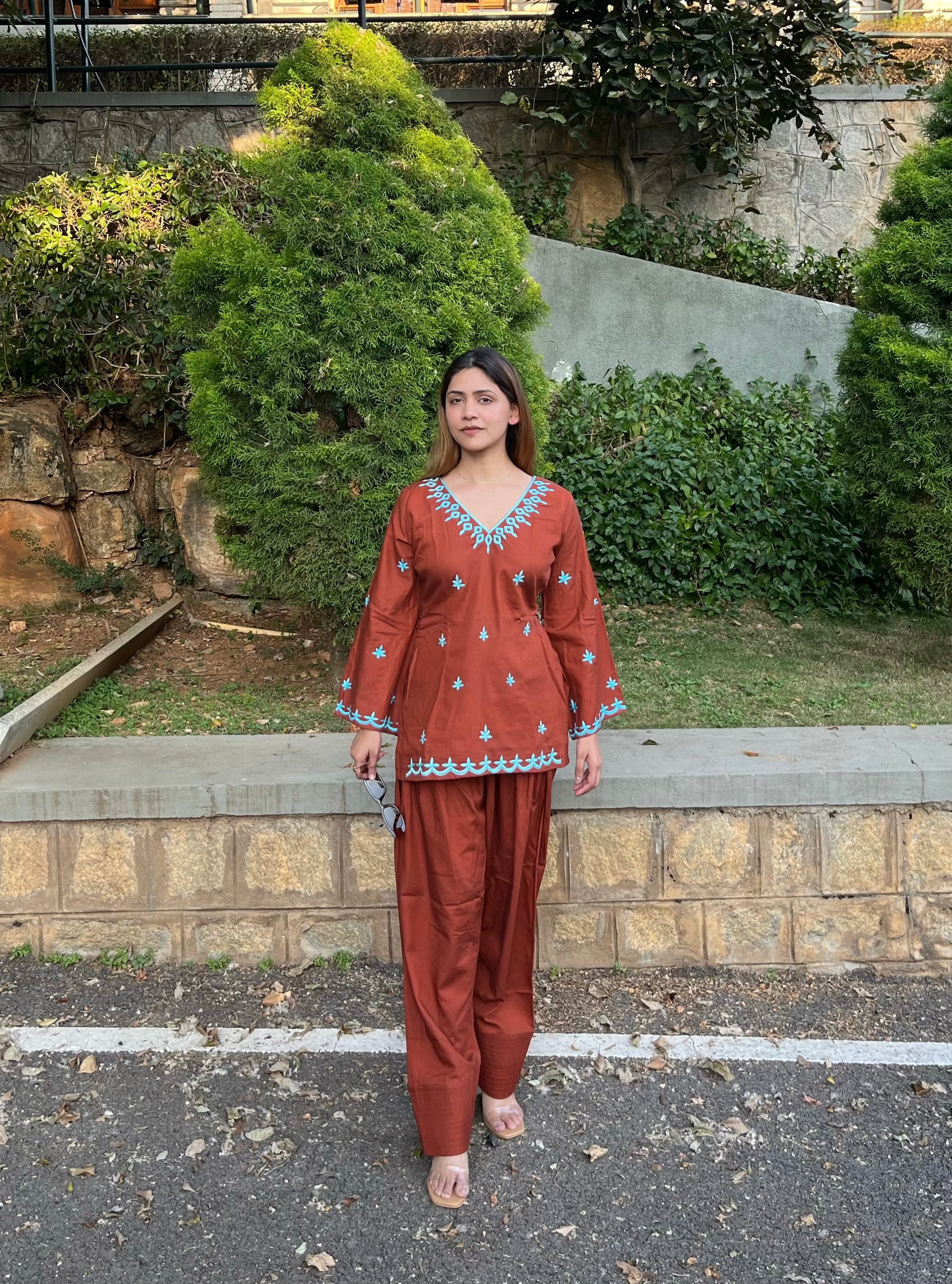 Zareen Pashmina Kurti