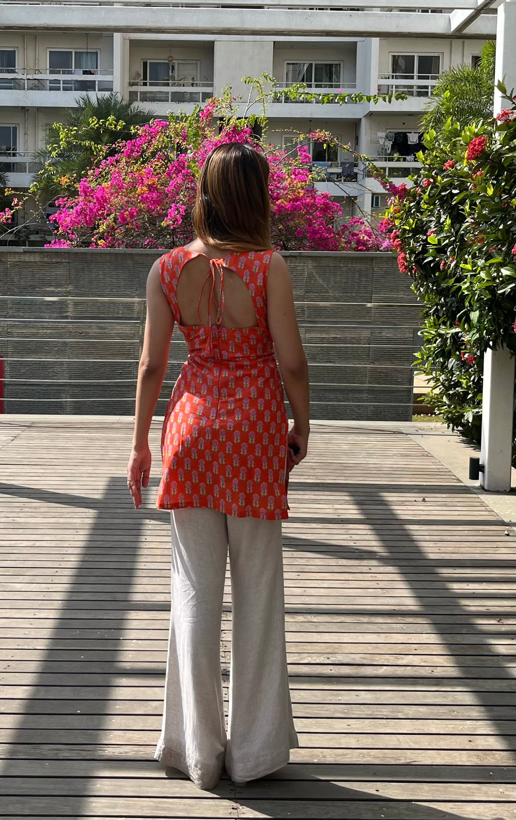 Hansika Hand Block Printed Kurti