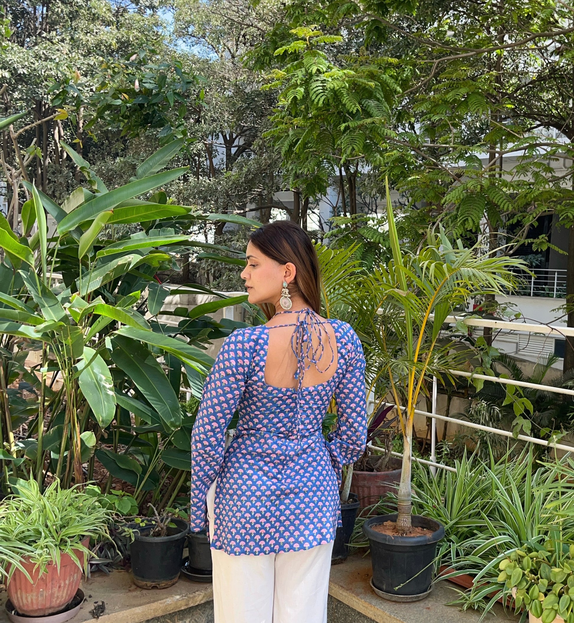 Vanya Hand Block Printed Kurti