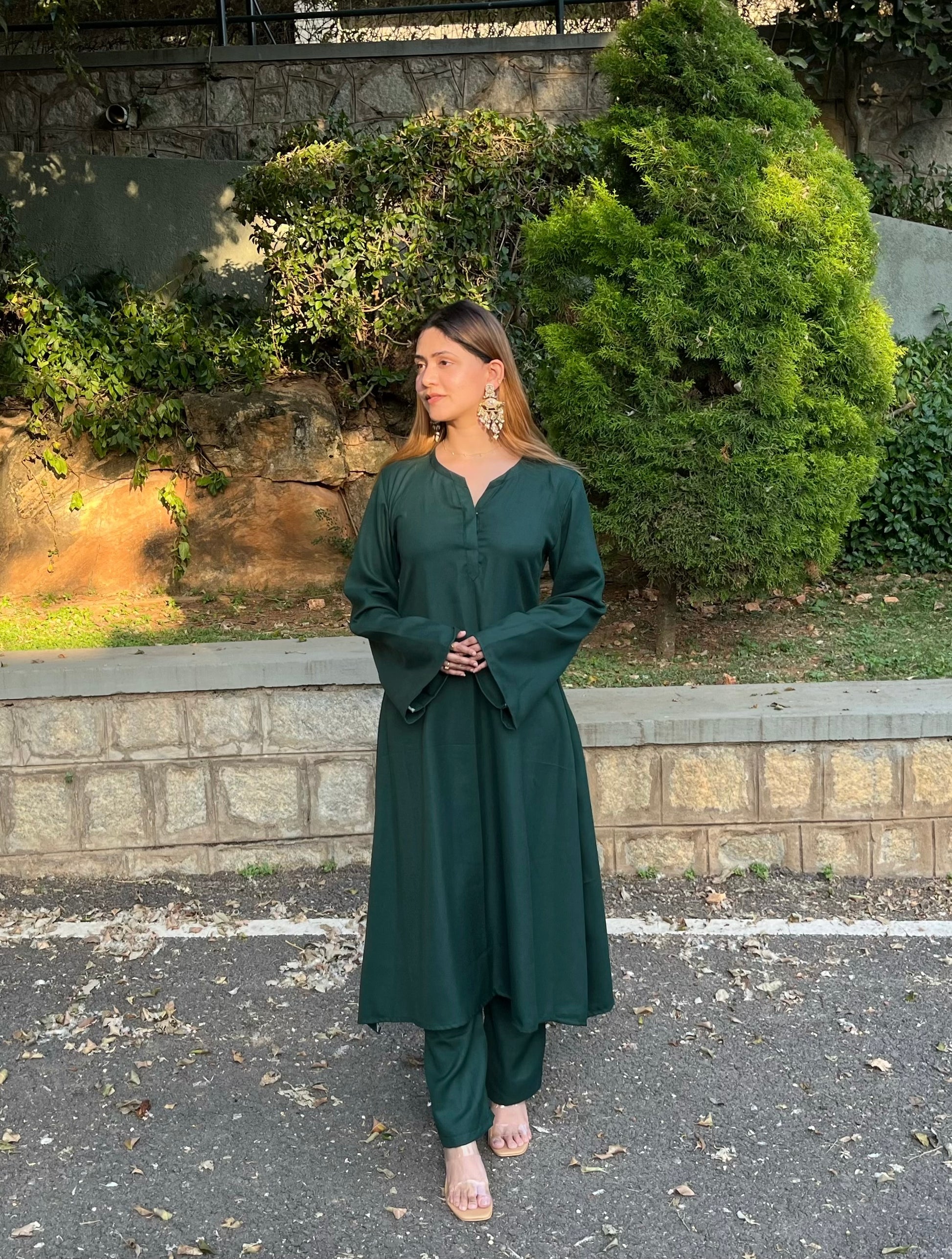 Barkha Pashmina Kurti