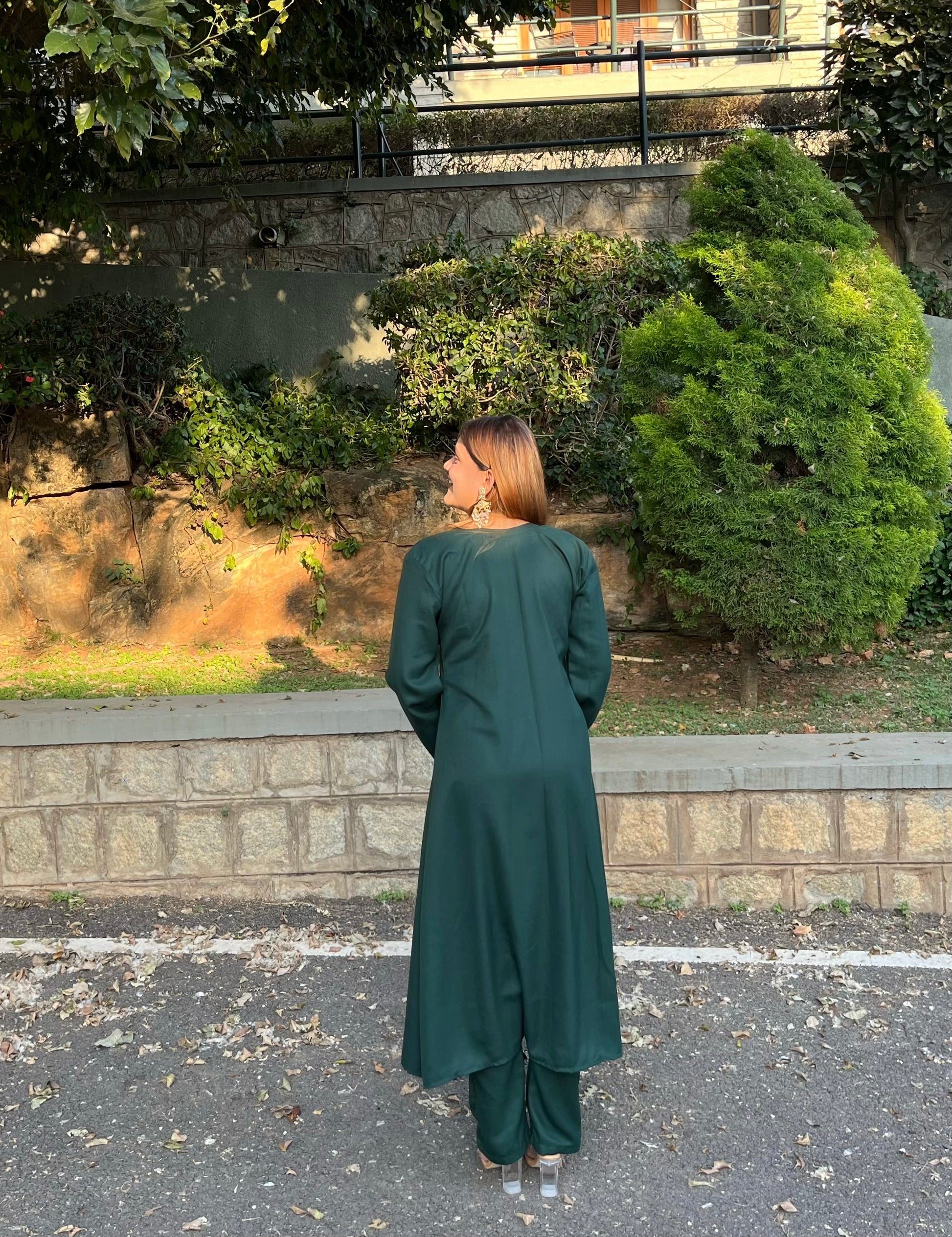 Barkha Pashmina Kurti