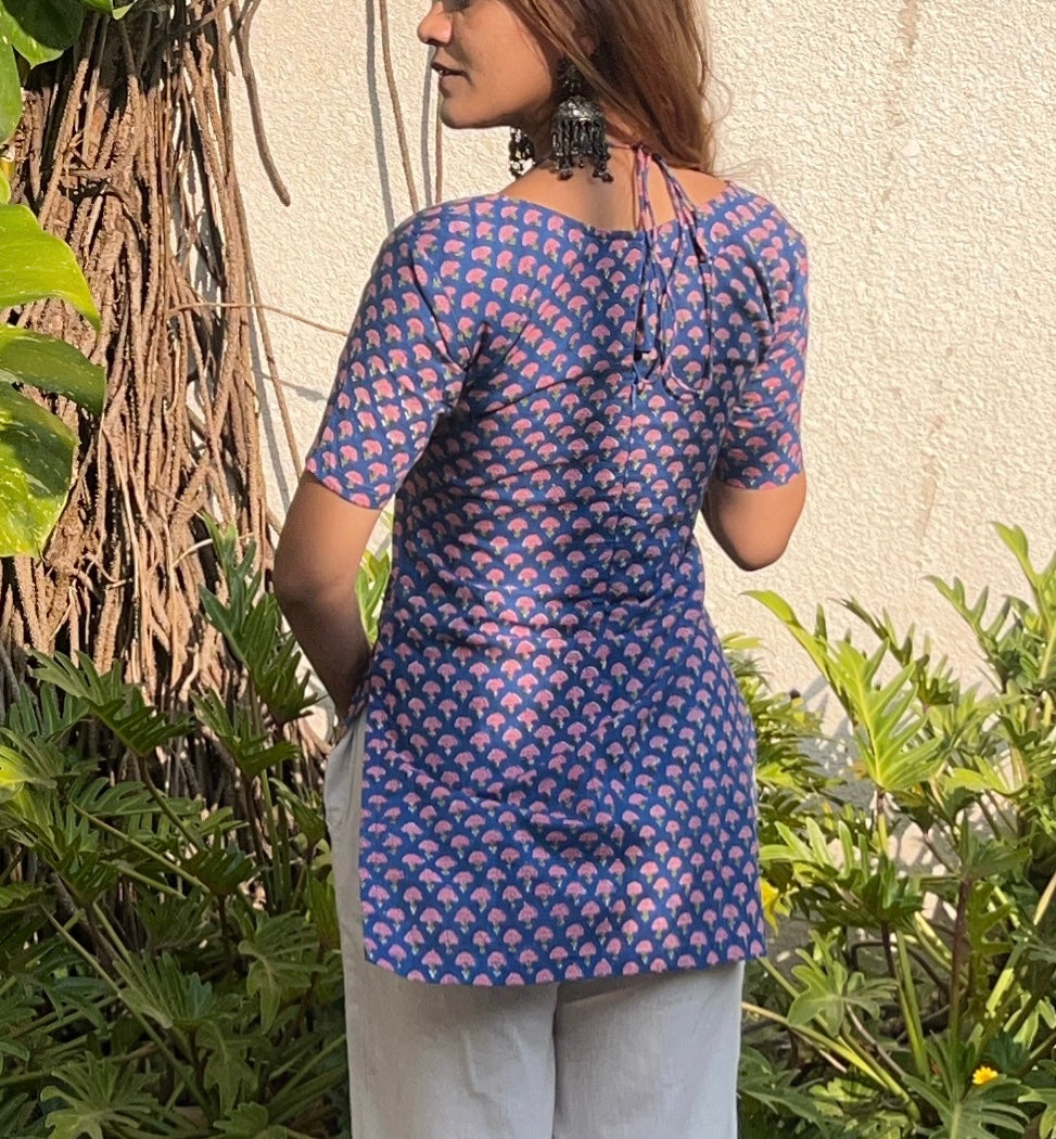 Saisha Hand Block Printed Kurti
