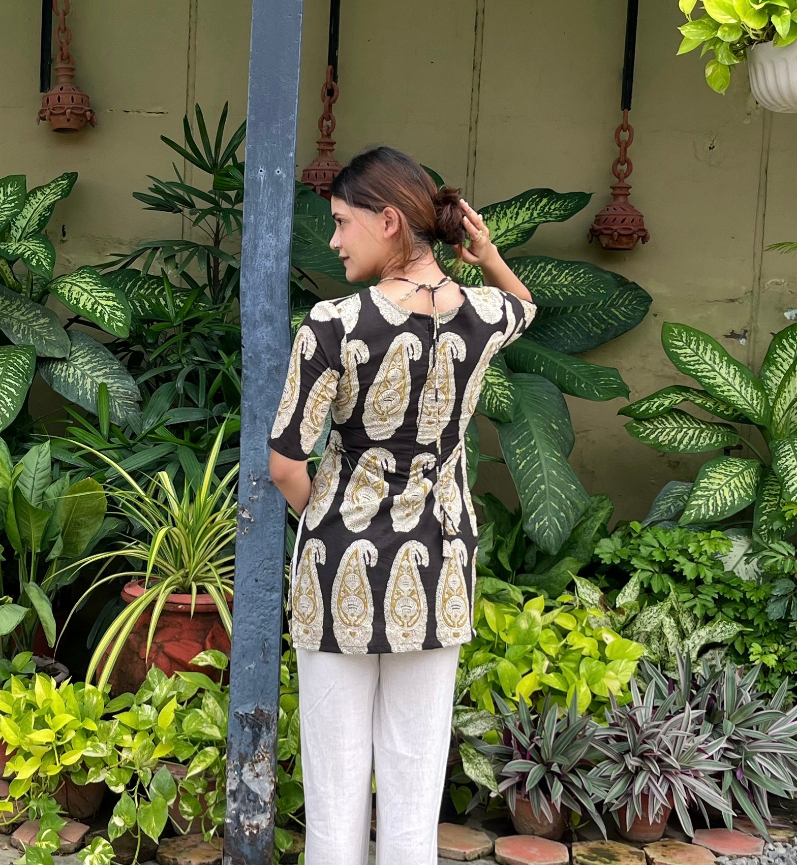 Disha Bagru Print Kurti