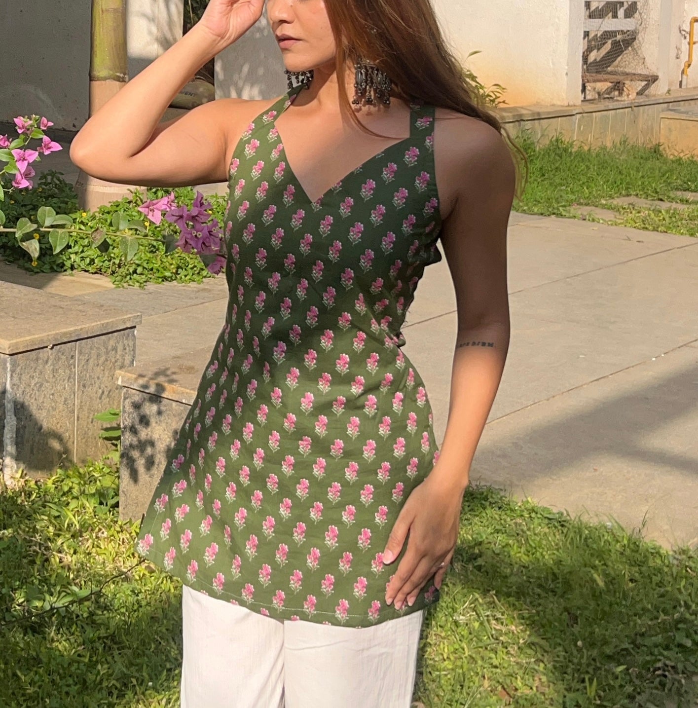 Shyamli Hand Block Printed Kurti
