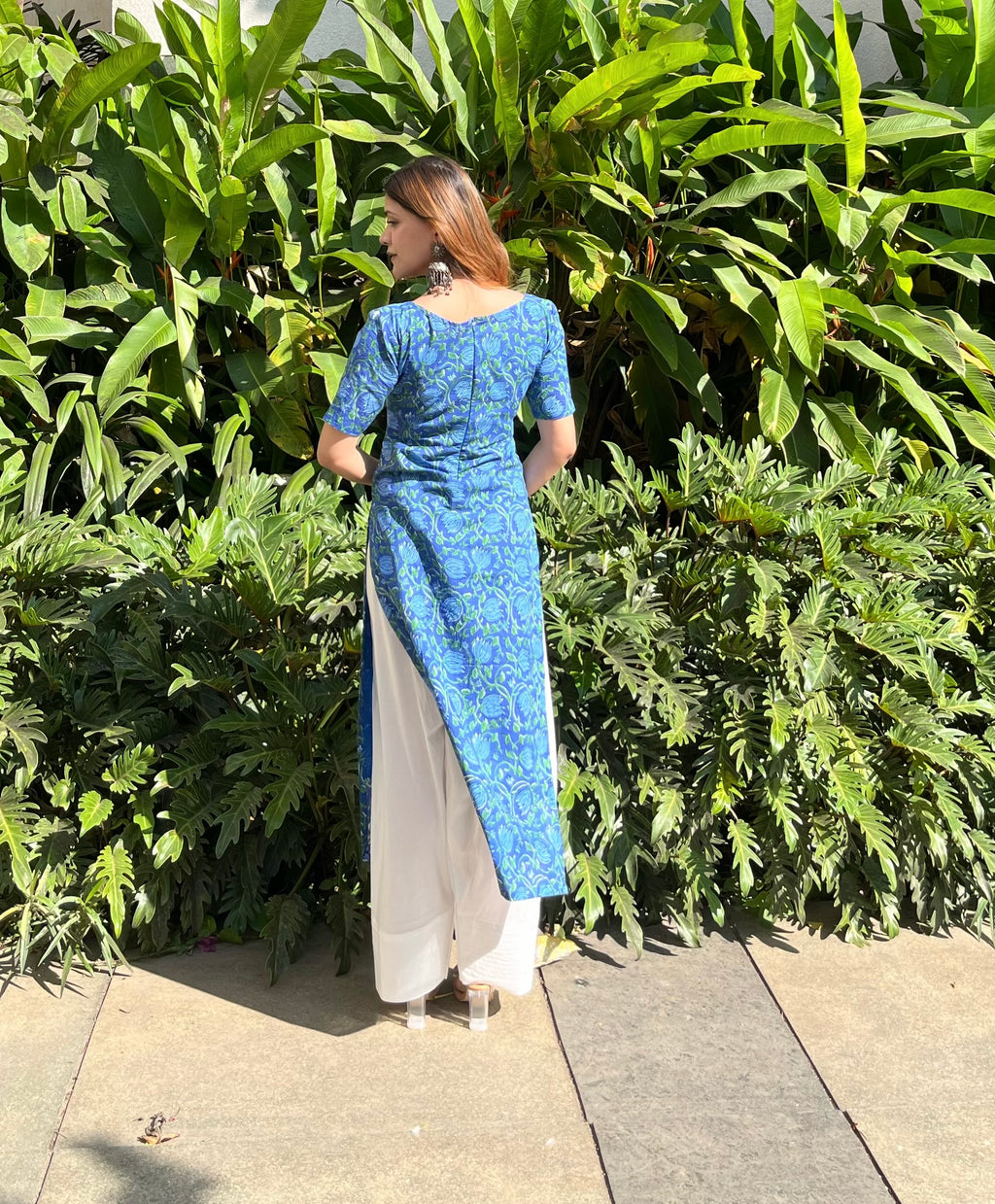 Myra Hand Block Printed Kurti