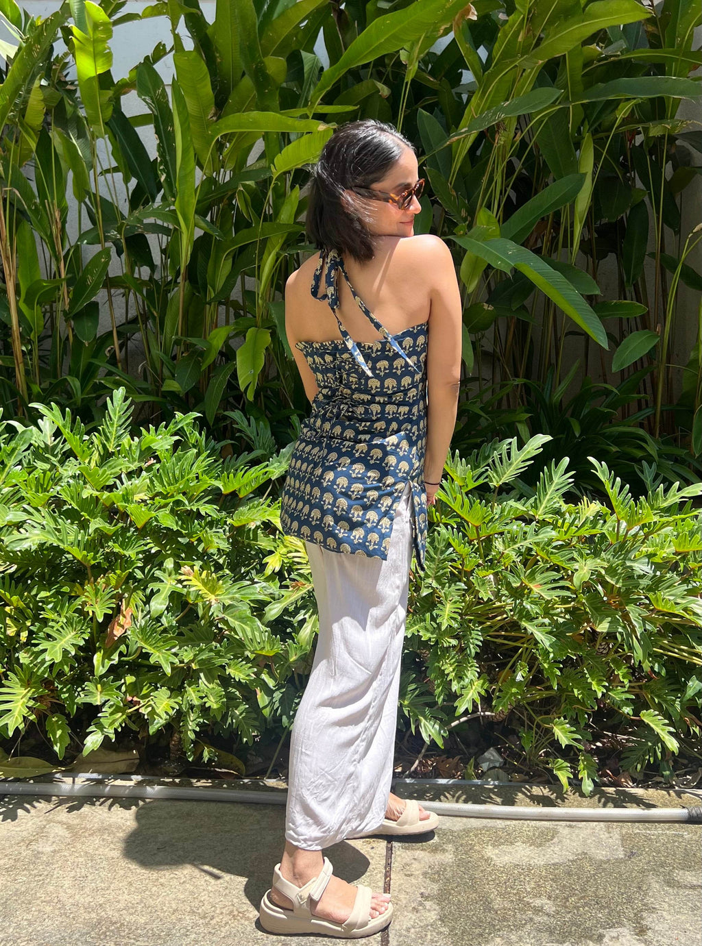 Heer Halter Neck Corset Kurti - That Gal