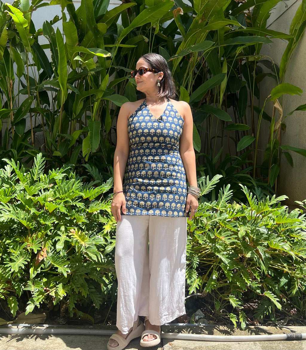 Heer Halter Neck Corset Kurti - That Gal