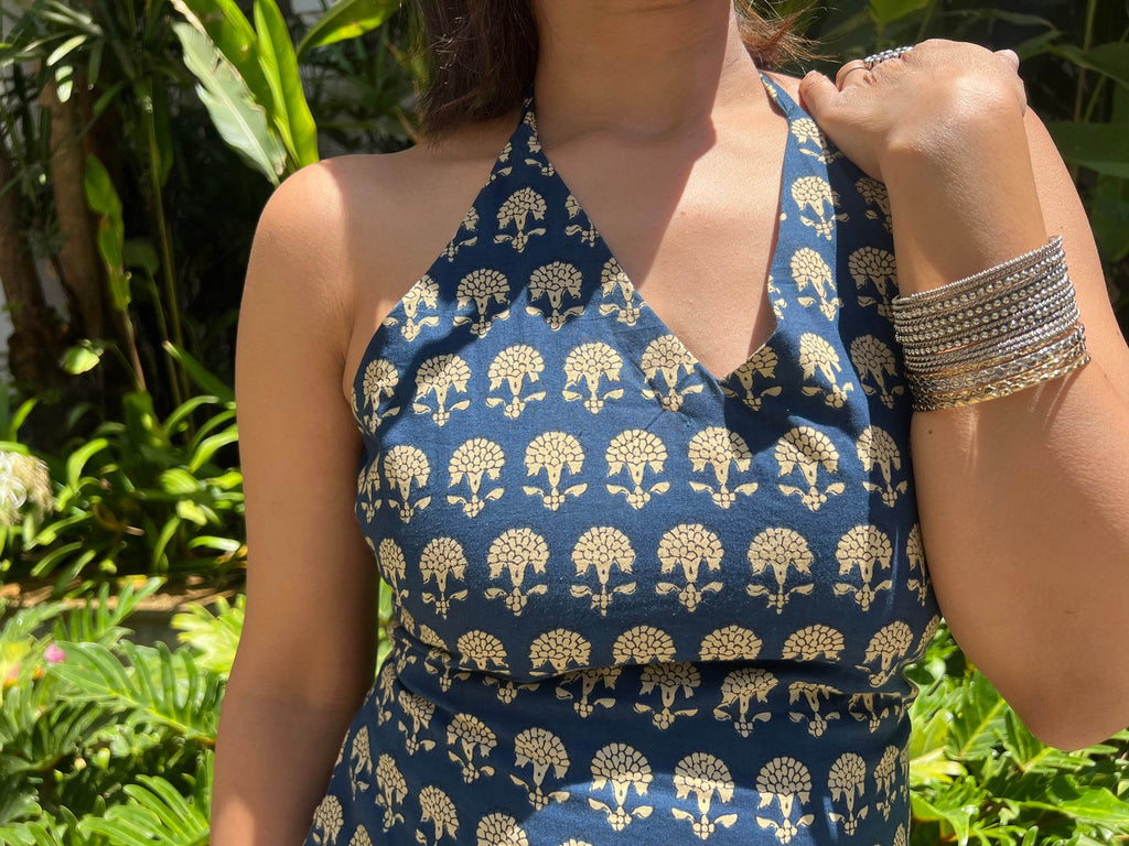 Heer Halter Neck Corset Kurti - That Gal