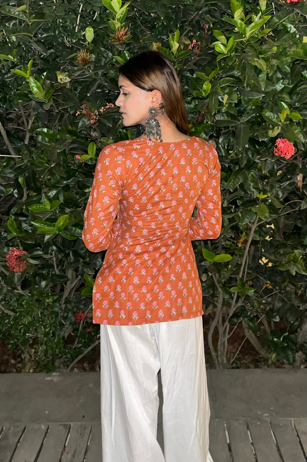 Nishi Jaipur Print Kurti