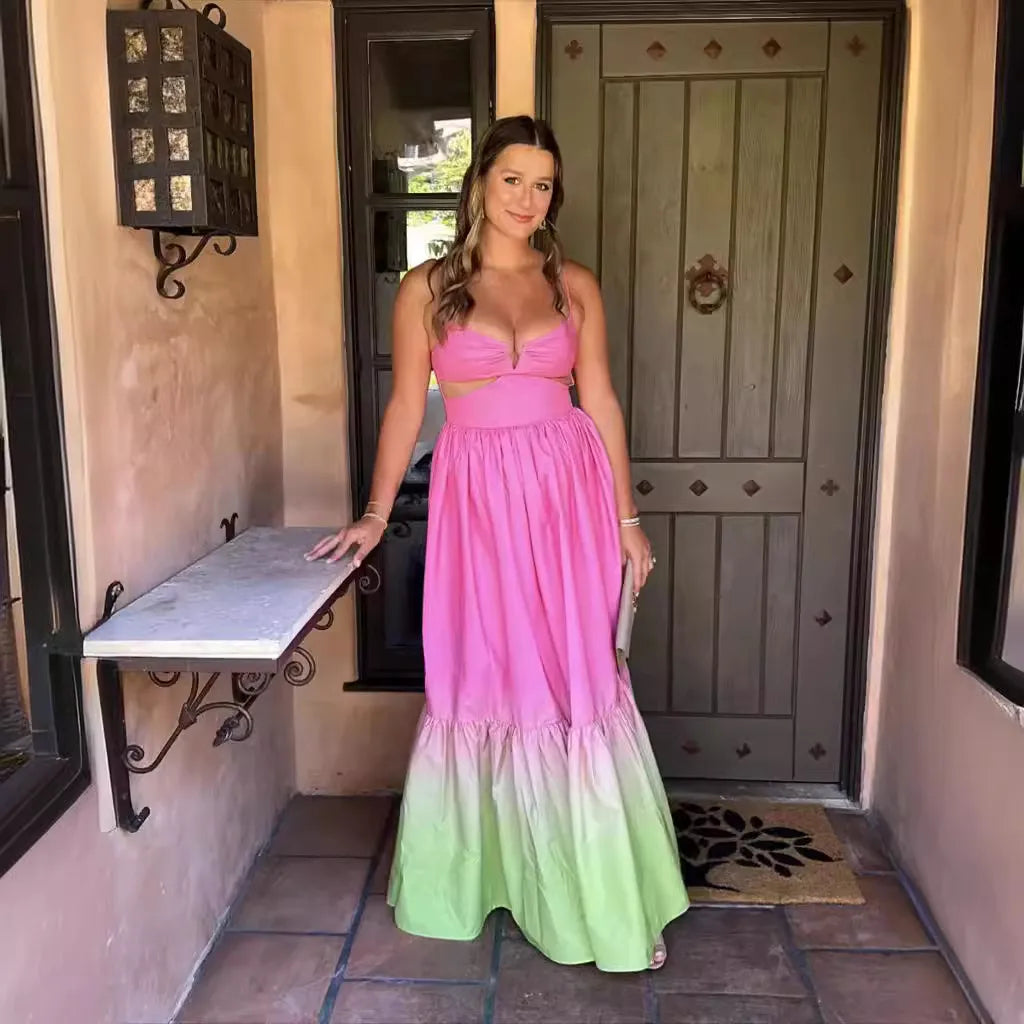 Claudia - Ombre Maxi Dress