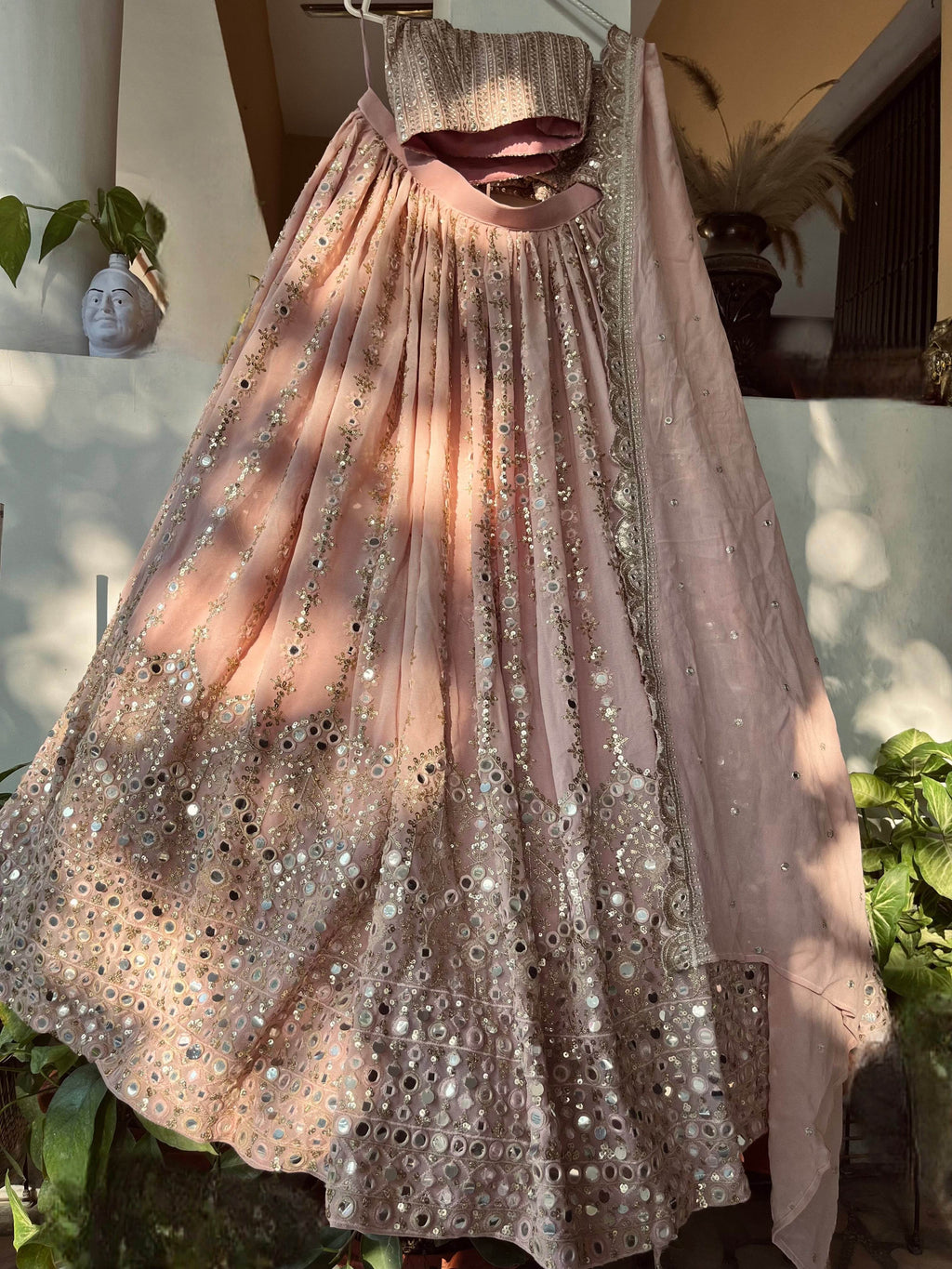 Noor Lehenga Set - Pastel Pink - That Gal