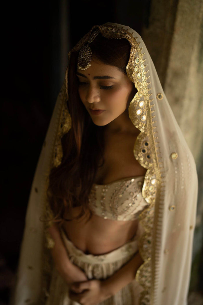 Noor Mirror Work Lehenga
