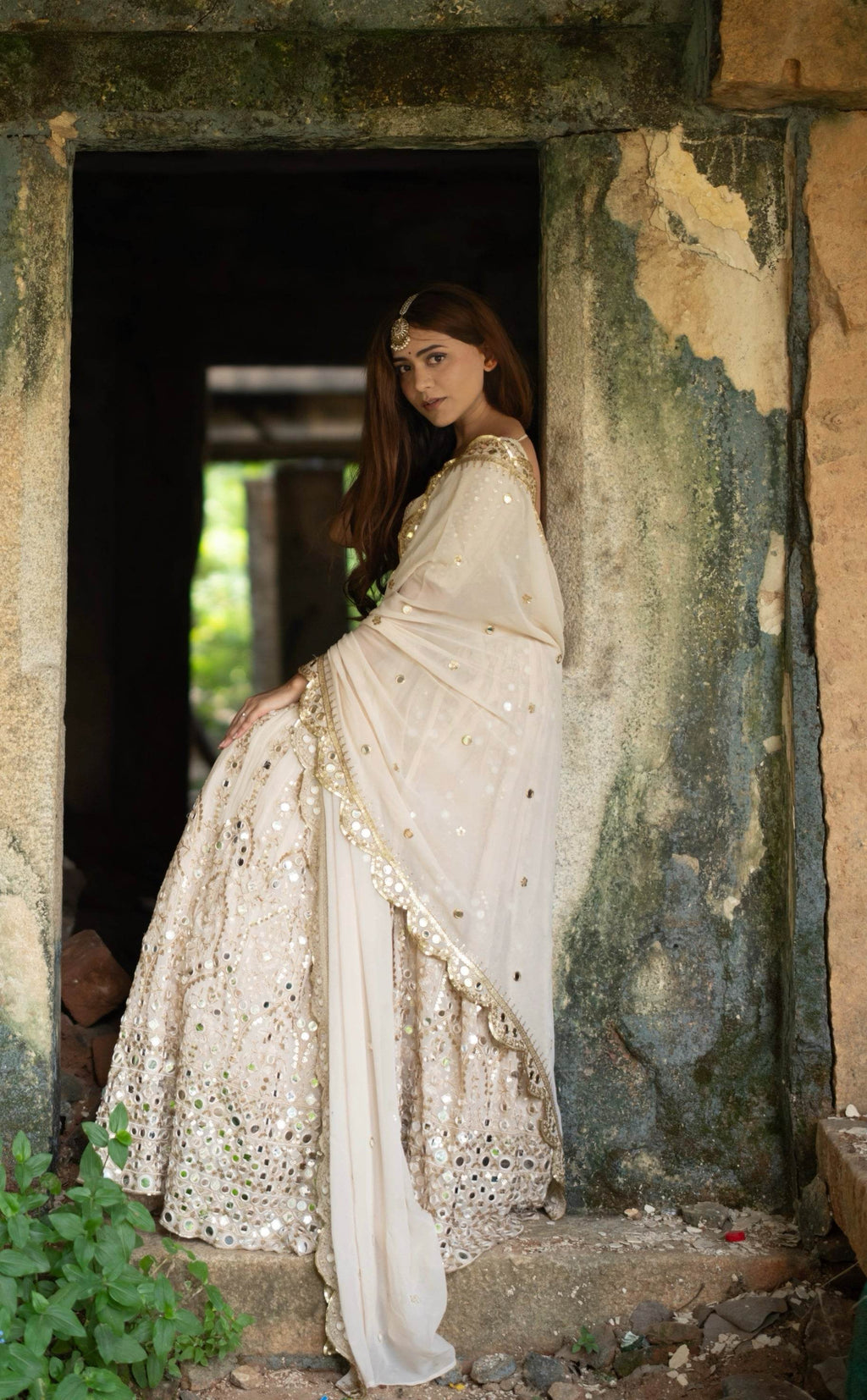 Noor Mirror Work Lehenga Set - That Gal