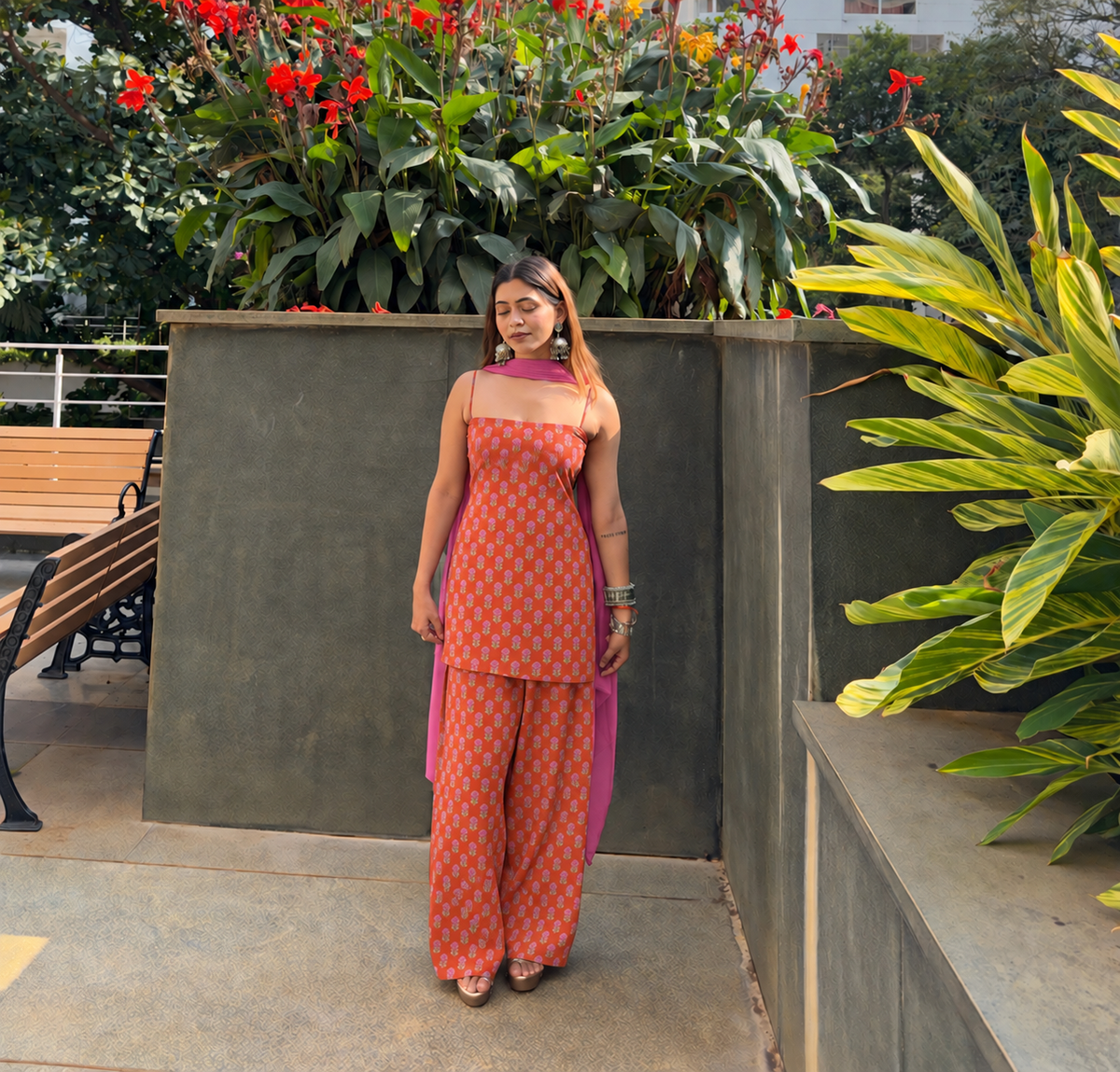 Hansika Suit Set - 3- Piece