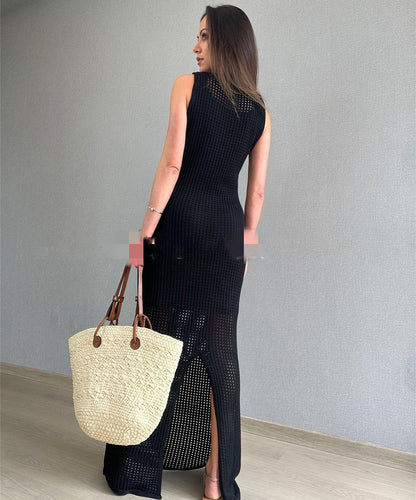 Women's Spring And Summer Beach Knitted Dress