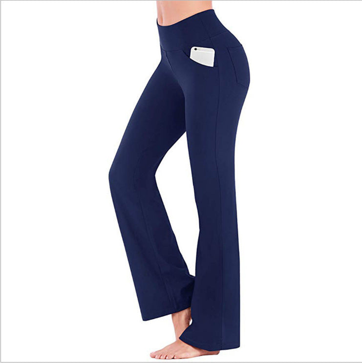 Lena High-Waisted Flared Yoga Pants