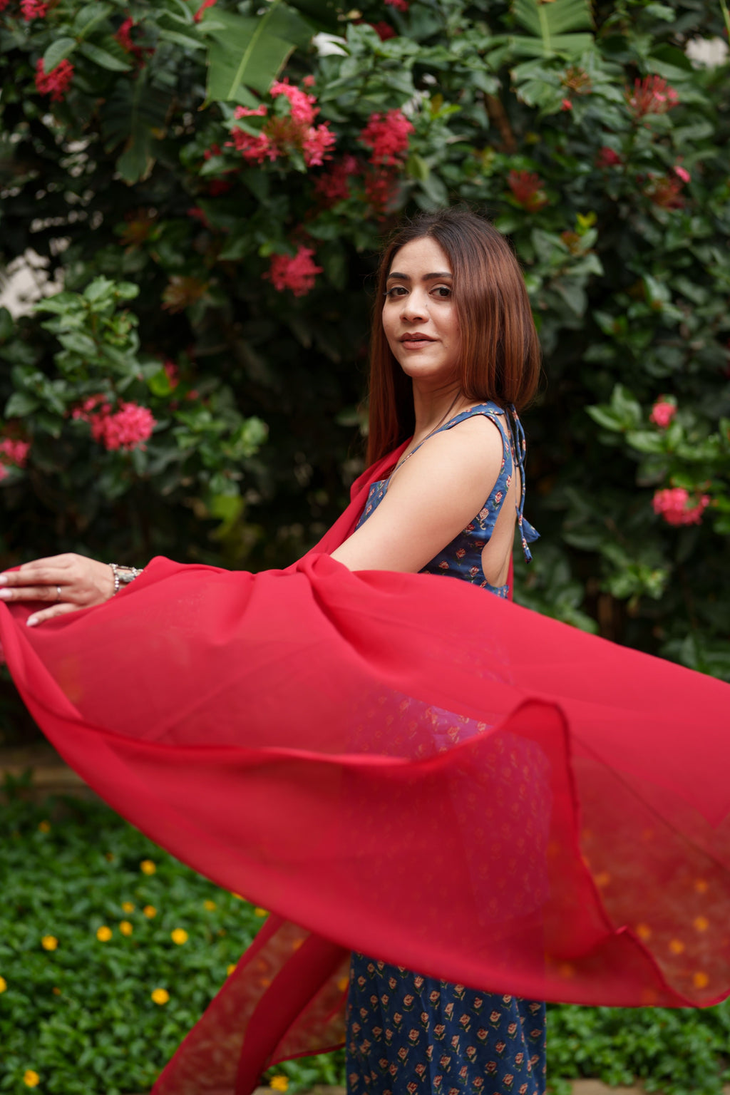 Illahi Hand Printed Farshi Set (3-Piece)