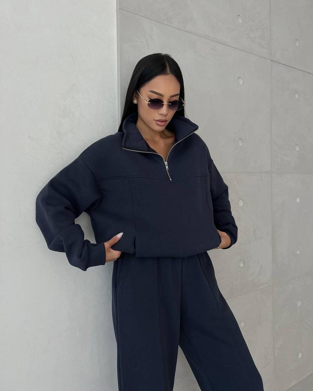 2-Piece Luxe Tracksuit Set