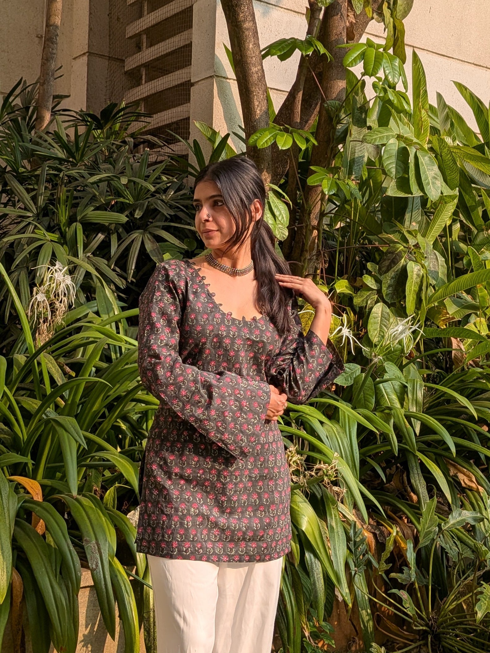 Kashvi Bagru Print Kurti