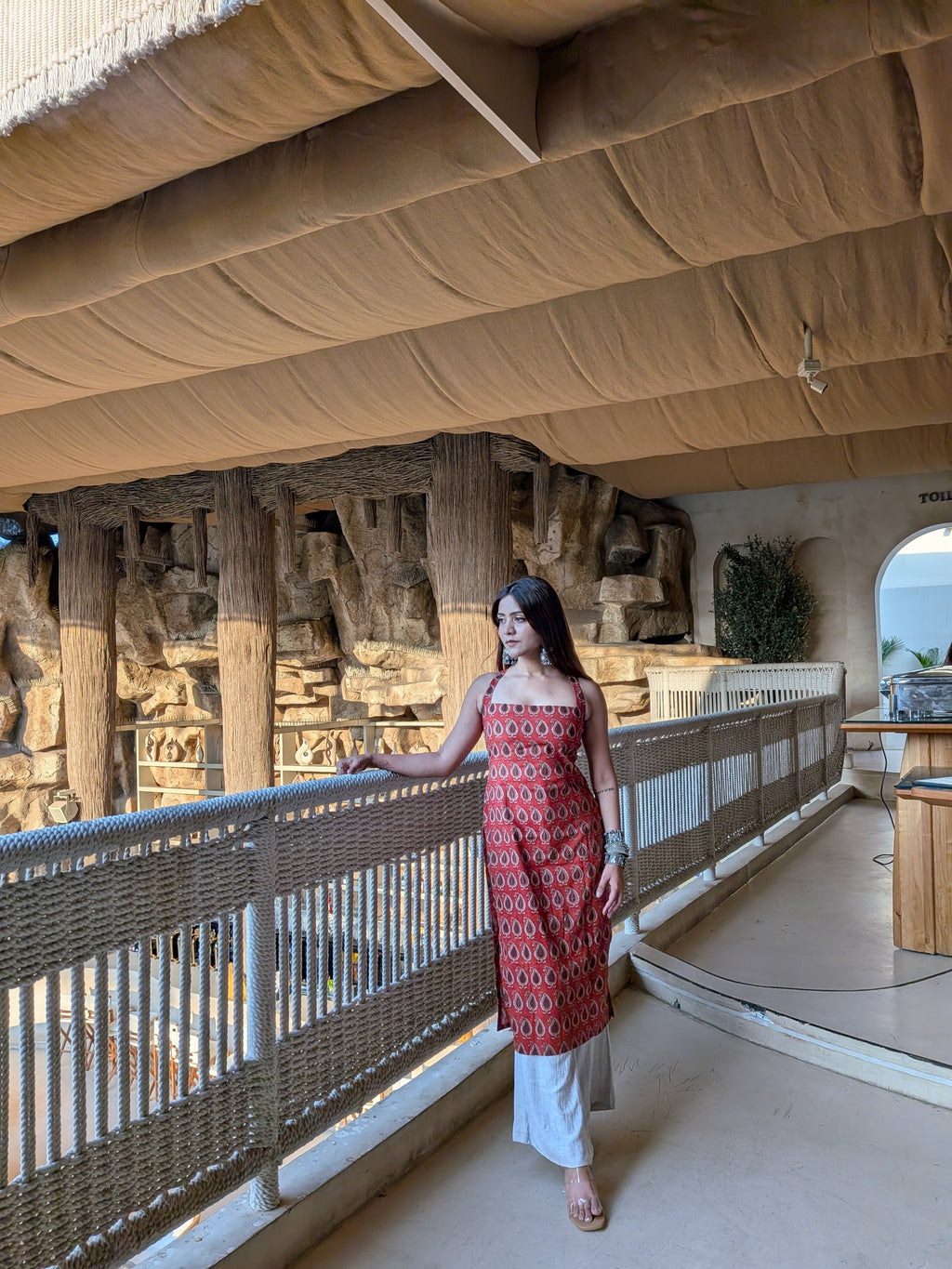 Mandira Hand Block Printed Kurti
