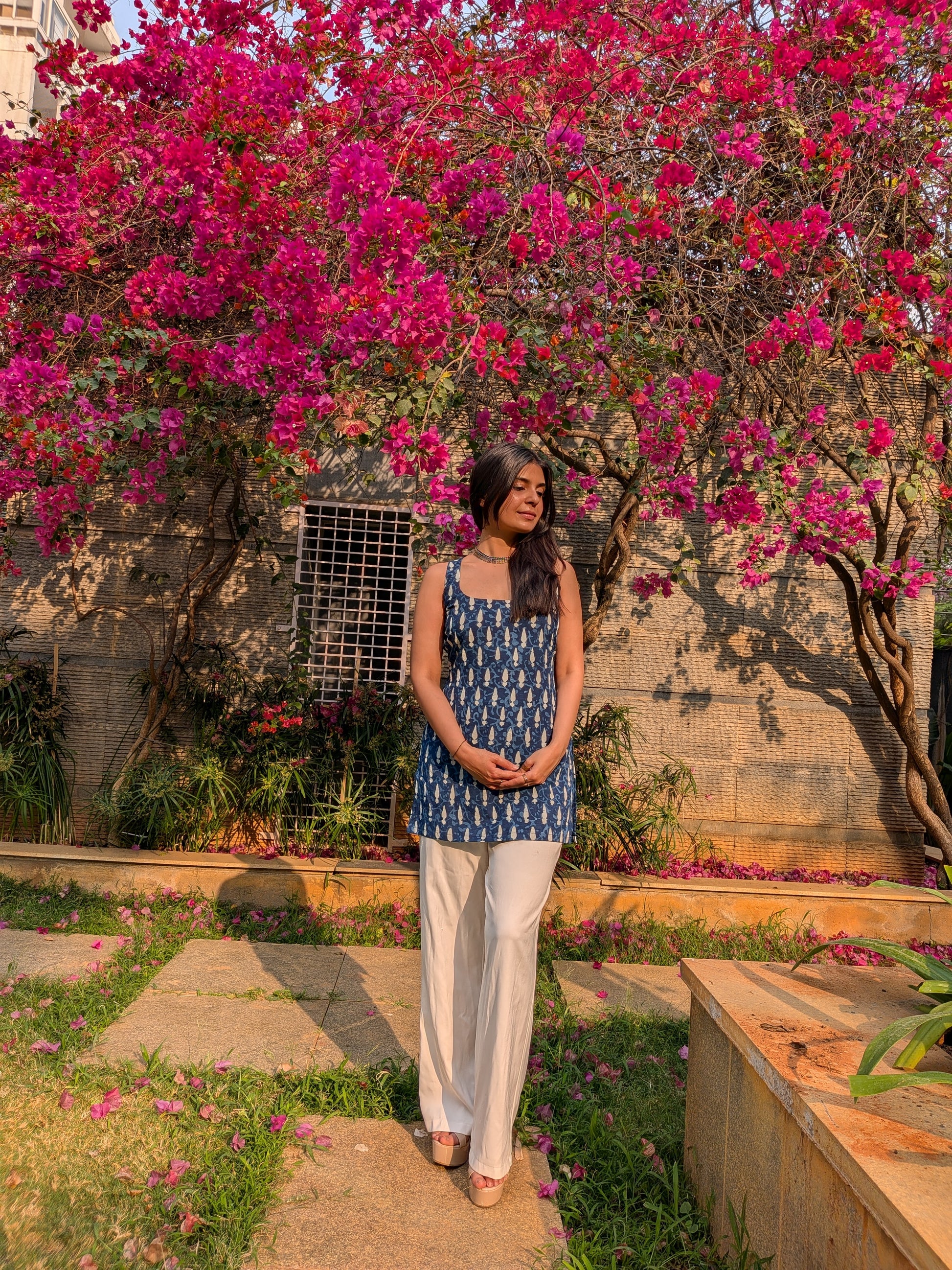 Nilima Dabu Print Kurti - Limited Edition