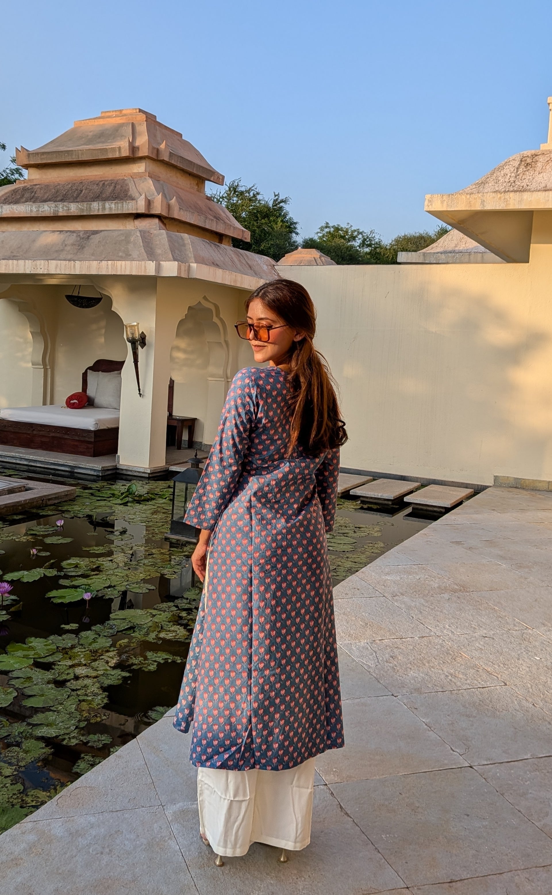 Gargi Jaipuri Print Kurti