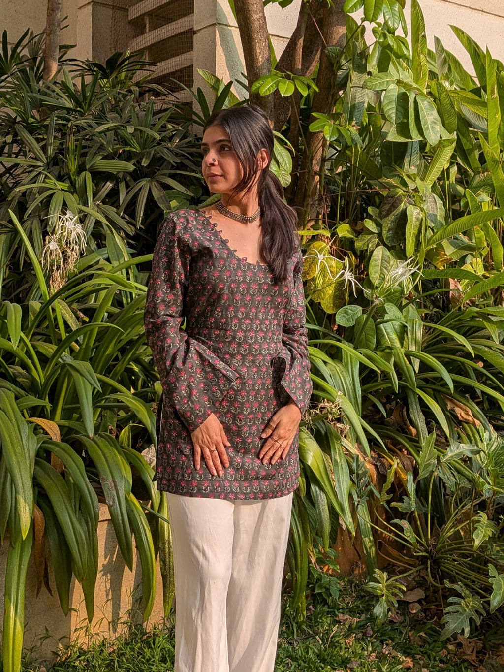 Kashvi Bagru Print Kurti