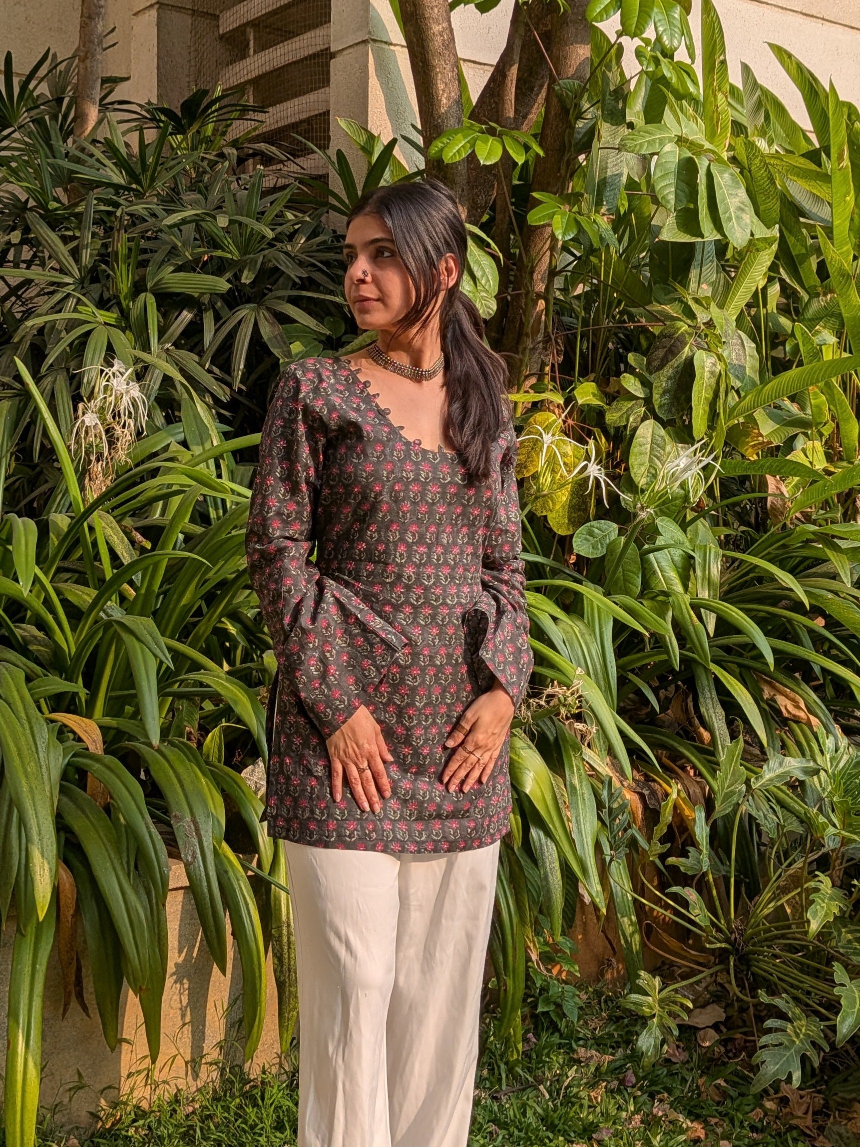 Kashvi Bagru Print Kurti