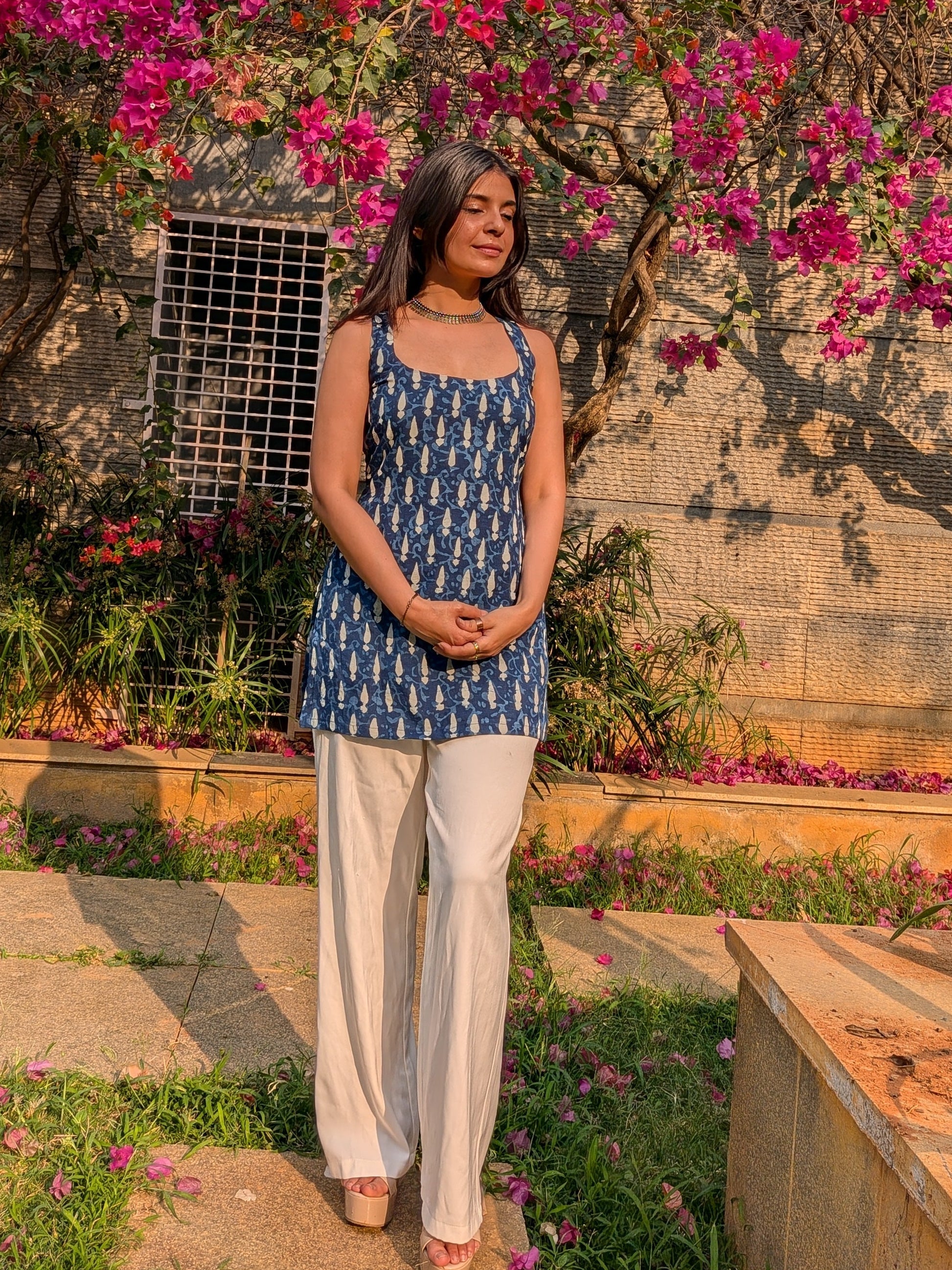 Nilima Dabu Print Kurti - Limited Edition